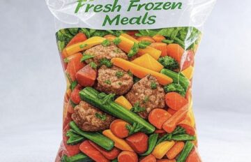 Поліетиленові пакети для упаковки заморожених продуктів